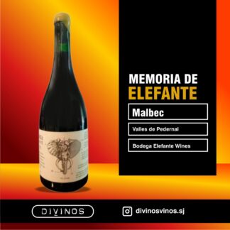 Memoria de Elefante Malbec CAJA por 6 botellas